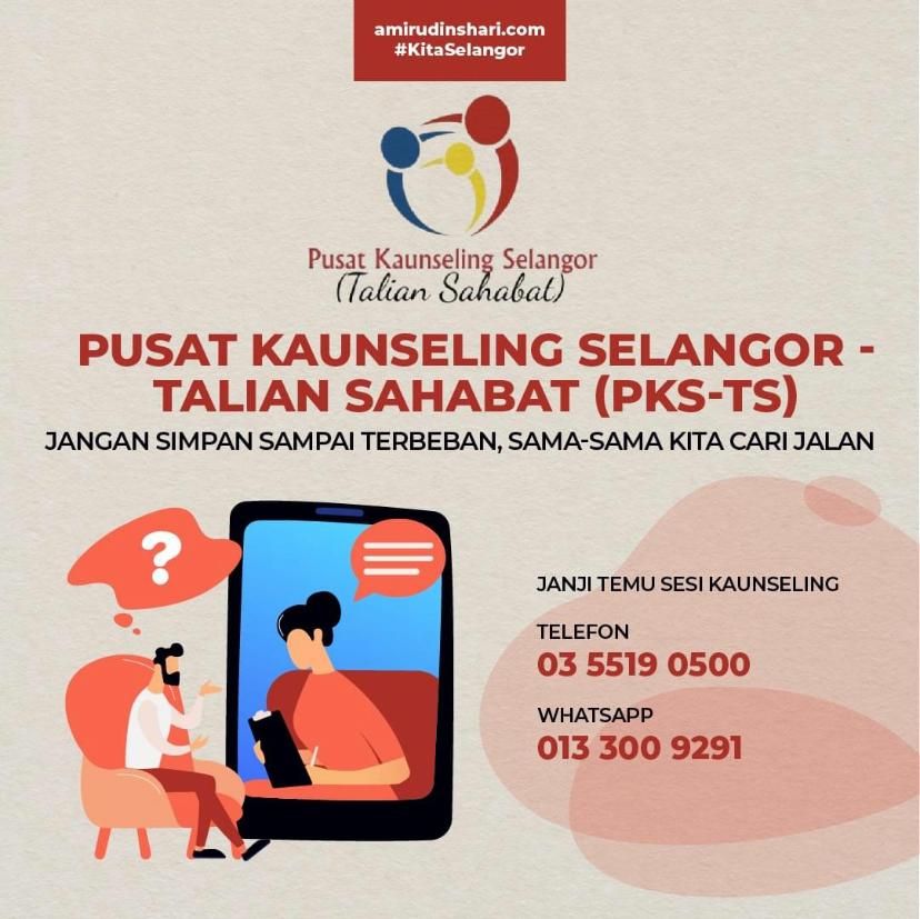 Talian Sahabat tawar khidmat nasihat tangani isu tekanan mental