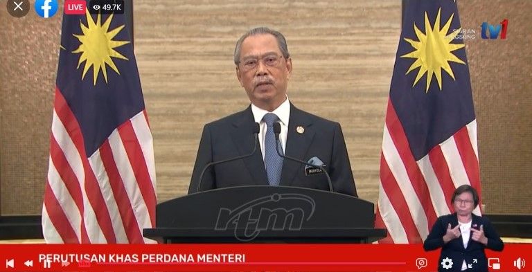 慕尤丁冀新政府速组成 免接种计划.经济复苏受影响