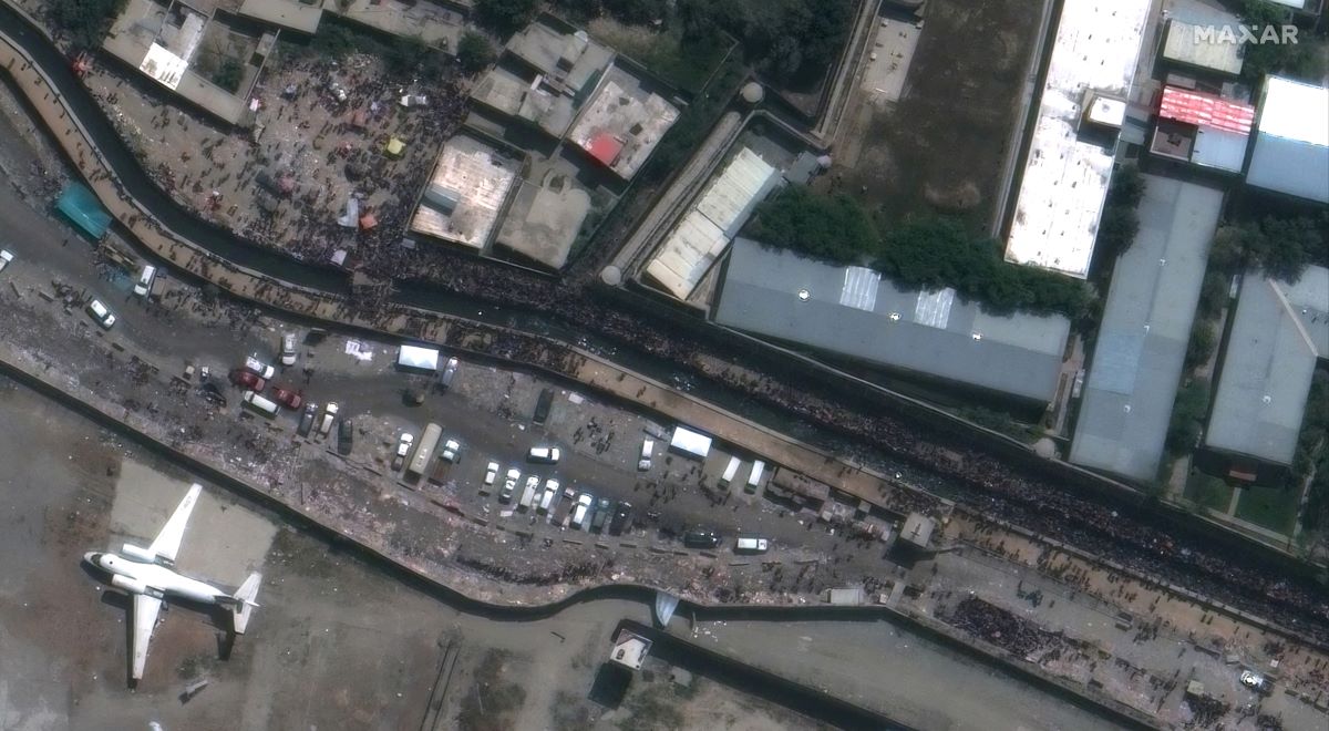 Explosion near Kabul airport resulted in 'unknown number of casualties'