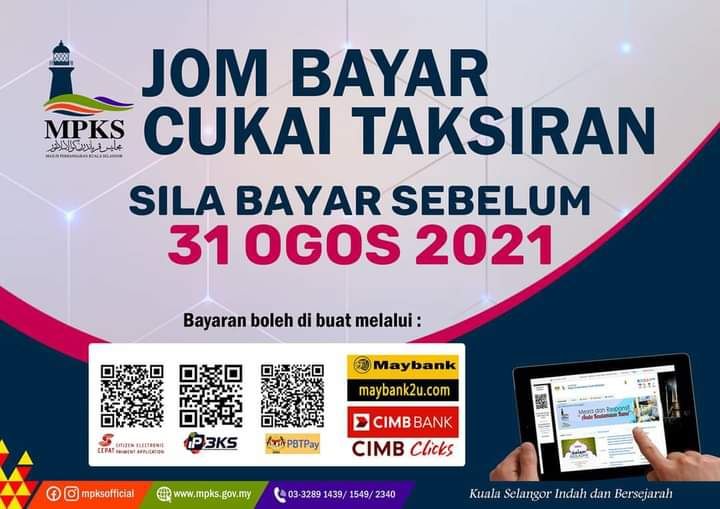 MPKS saran penduduk bayar cukai taksiran sebelum 31 Ogos