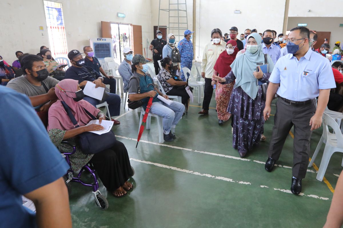 Slot vaksin tanpa janji temu di Serendah ditambah 300 lagi