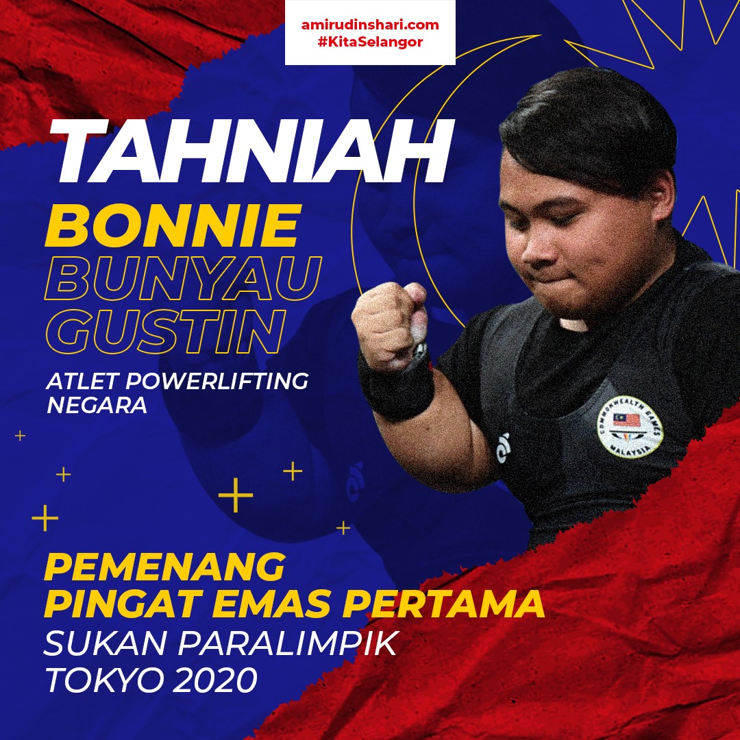MB congratulates Bonnie for winning gold medal at Tokyo Paralympic Games
