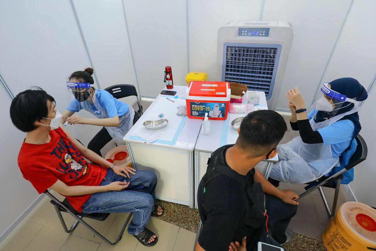 诺希山保证供给疫苗可抗Delta 巴生谷逾半成人完成接种可降病例