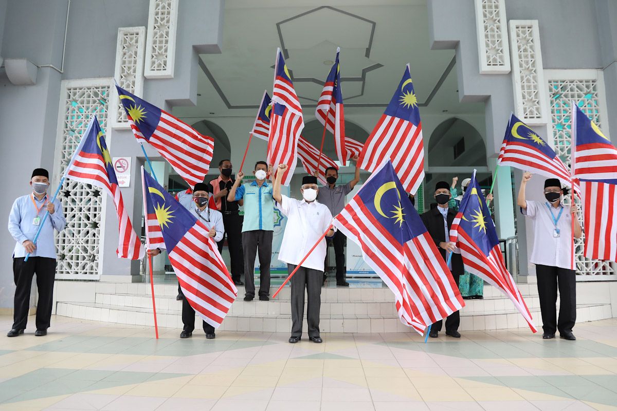 Semarak Hari Kebangsaan, Mais edar 156 Jalur Gemilang