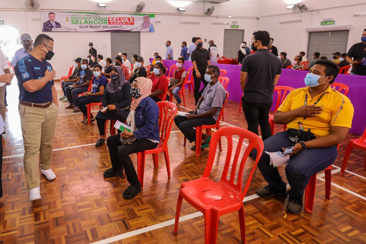 MB: 97 peratus penduduk Kuala Selangor terima vaksin