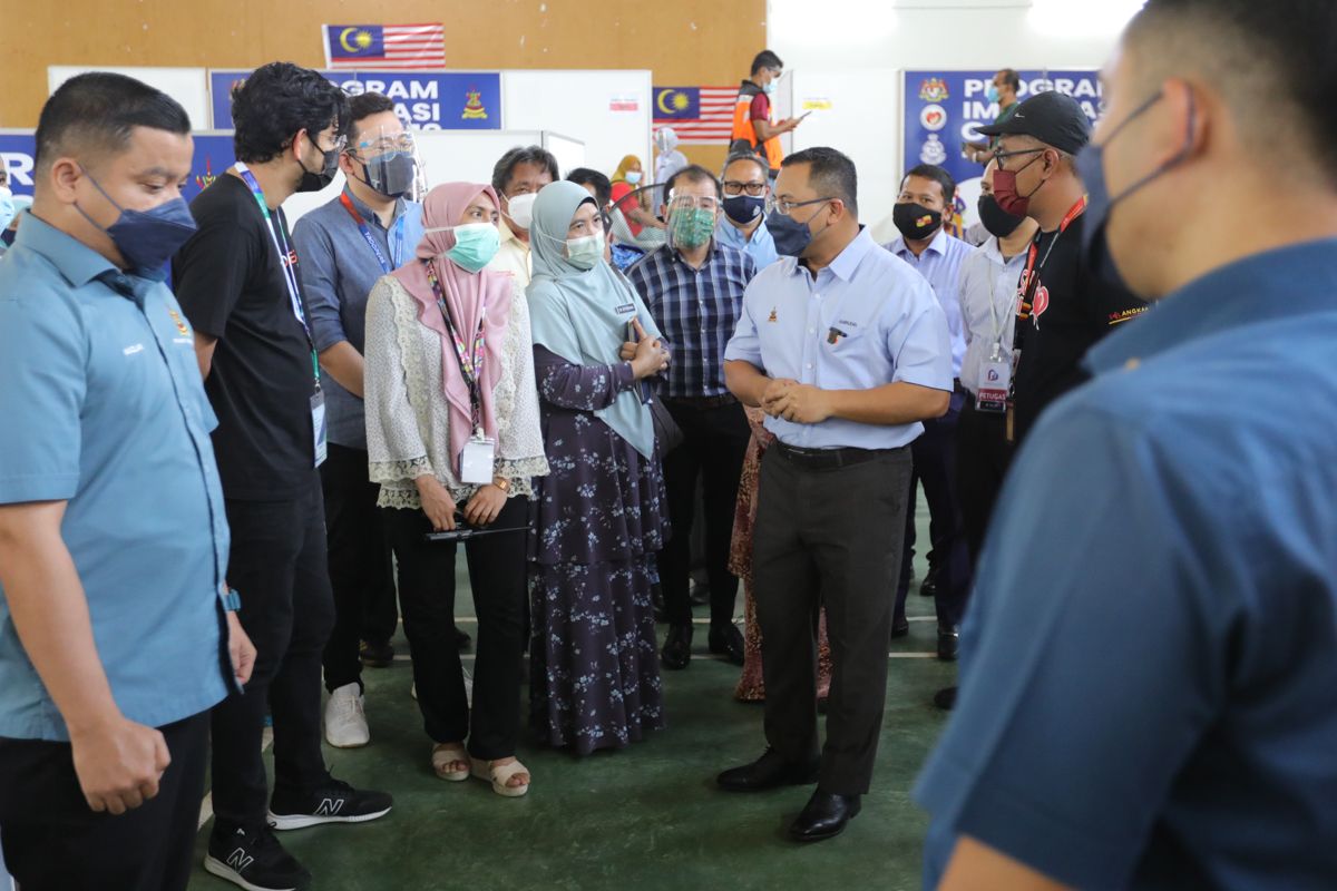 Bekalan vaksin berbaki 200,000 dos, negeri kesan individu belum disuntik