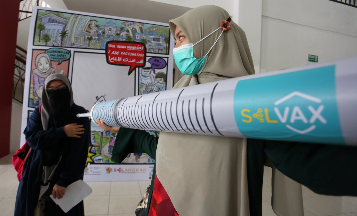 Lega dapat vaksin negeri, suntikan di kampus UIAM mudahkan penuntut