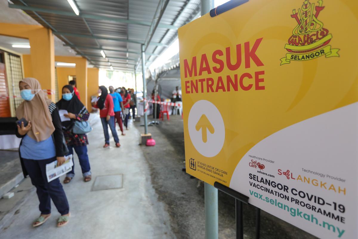 Over 90 pct adults in Selangor fully vaccinated, Sultan reminds public of SOP compliance