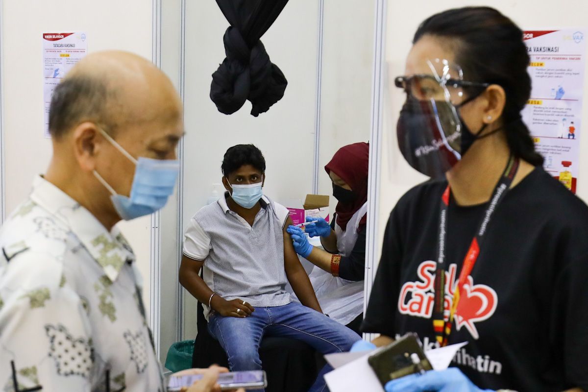 雪州近55%人口已完成接种