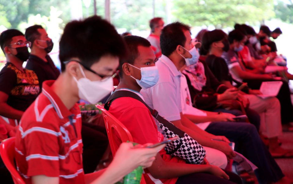 Sungai Kandis teens get first vaccine jabs
