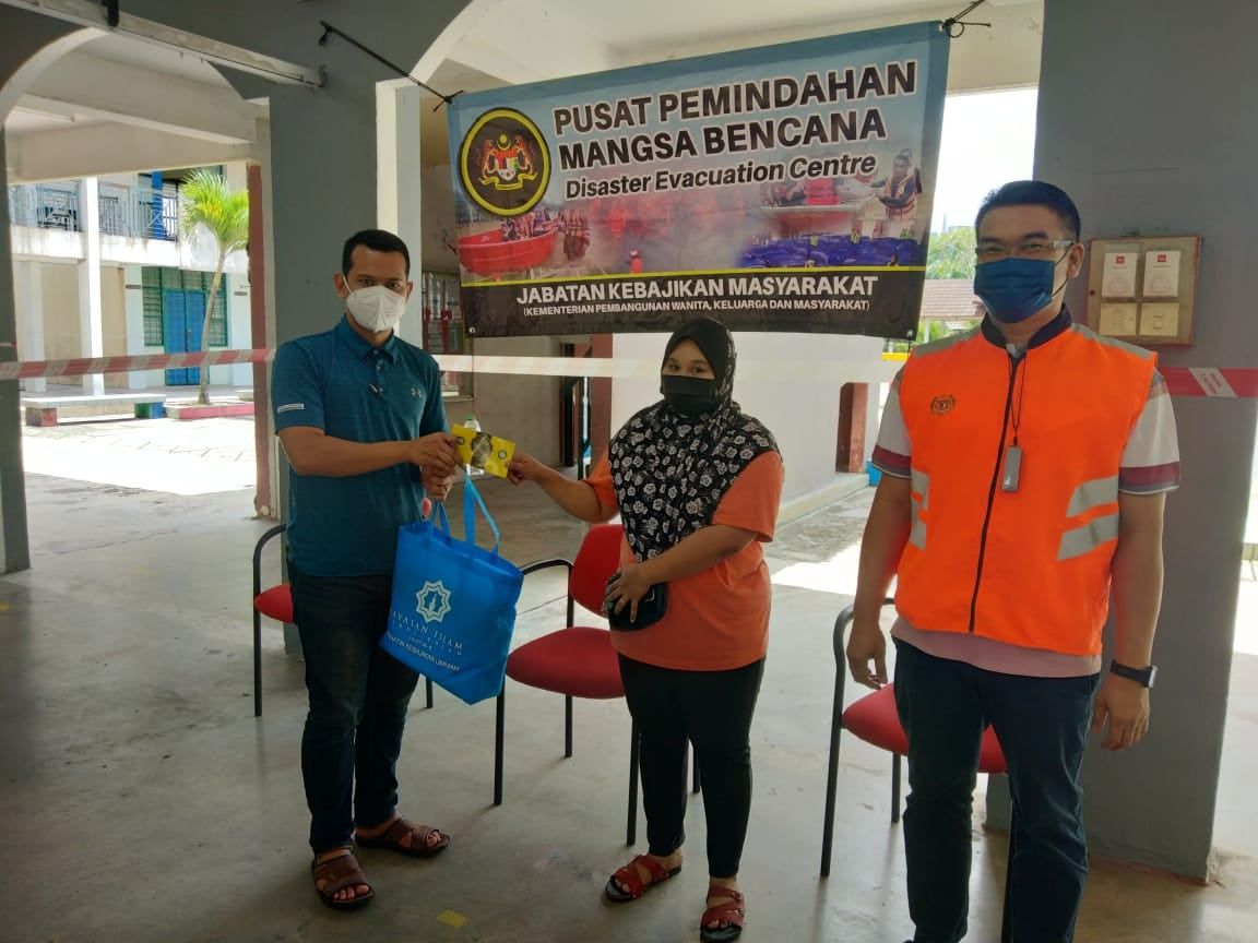 Yide sumbang duit, keperluan harian kepada mangsa tanah runtuh