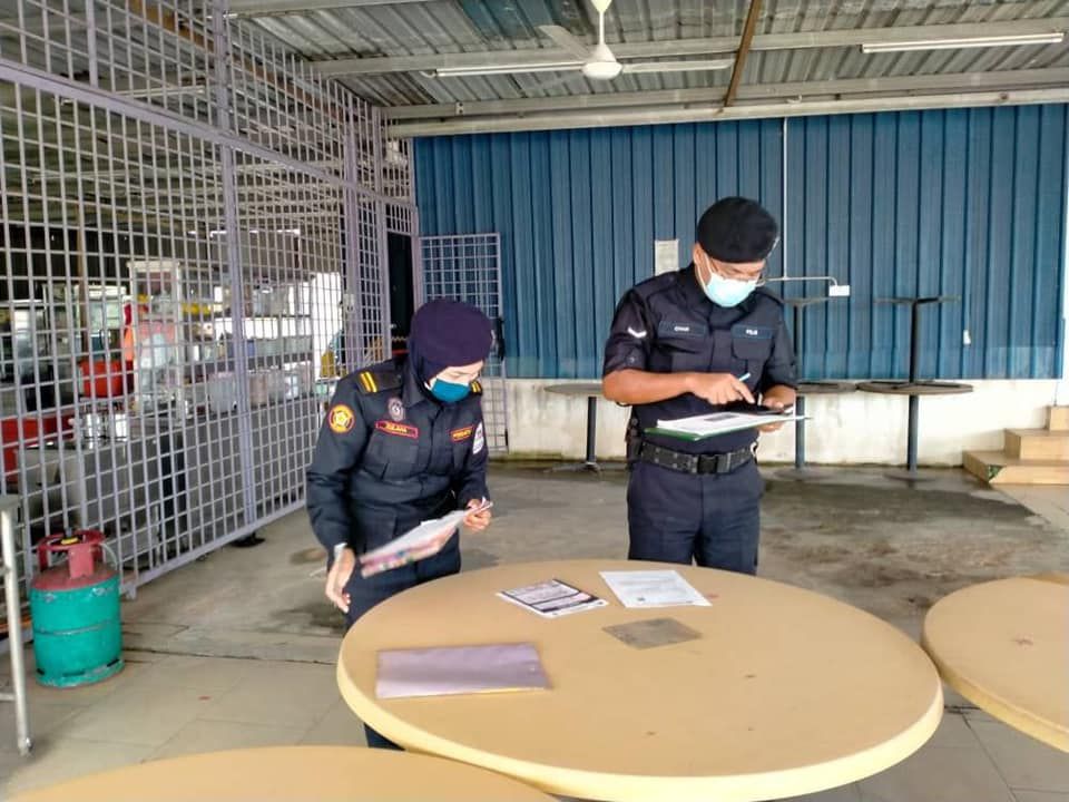 士拉央市会昨巡查工商界SOP 3业者违例被罚