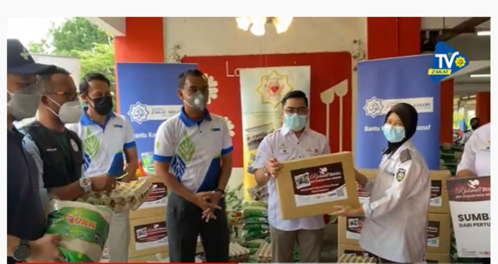 LZS, NGO agih 250 pek makanan kepada asnaf, fakir miskin