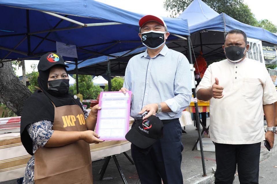 黄思汉：雪州迈入PPN4后 临时小贩执照申请开始减少