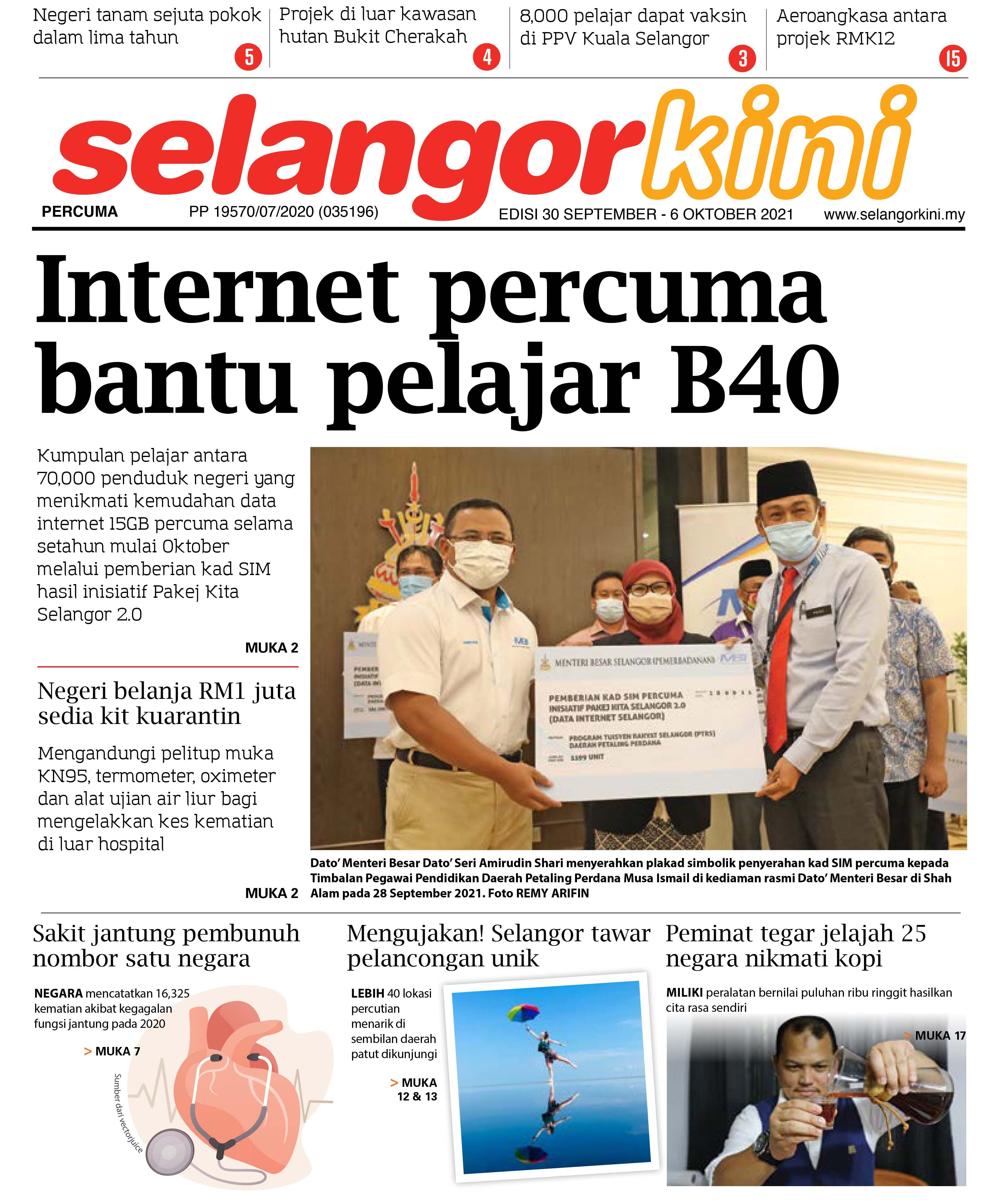 SelangorKini 30 September - 6 Oktober 2021