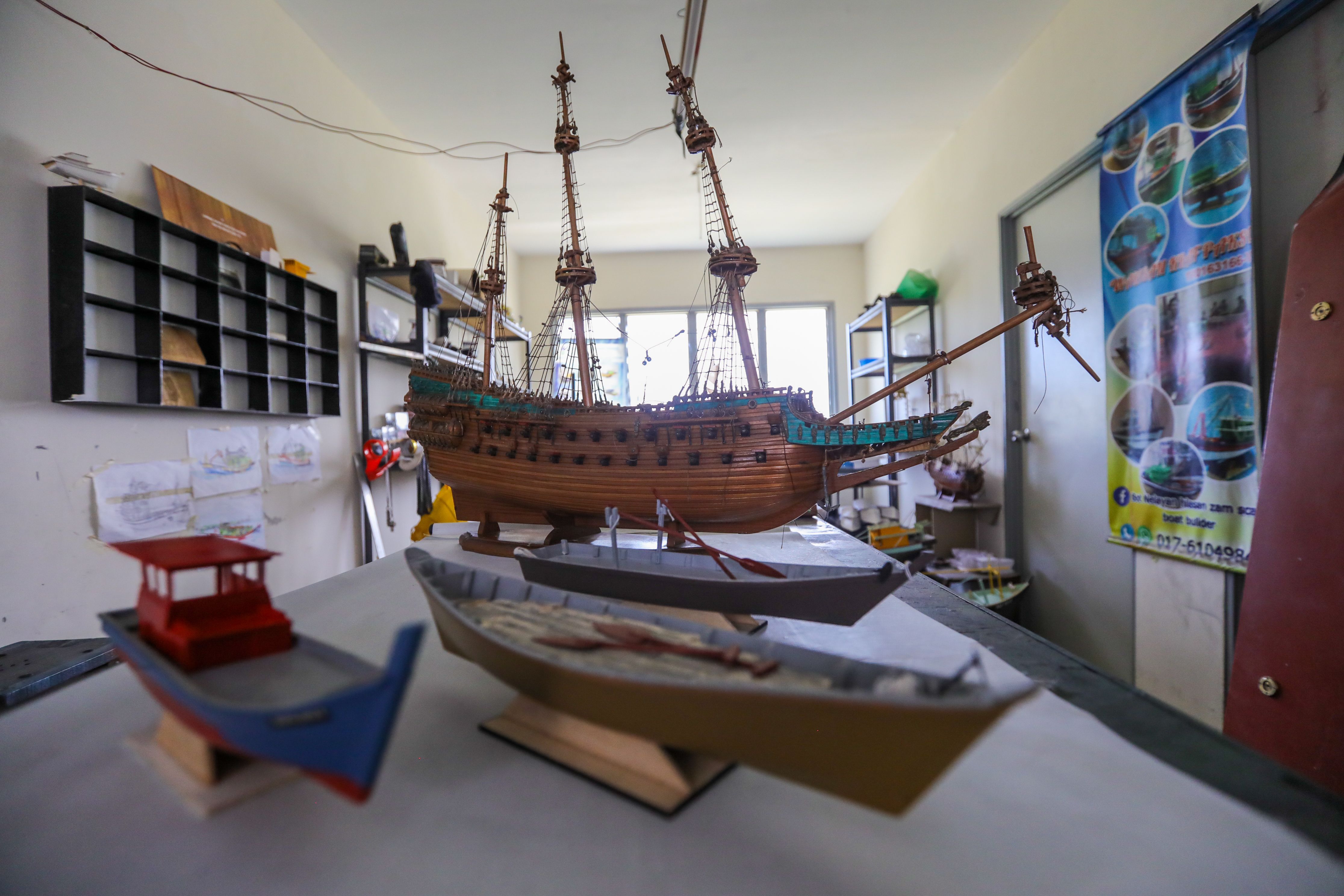 Enam rekaan perahu tradisi pernah wujud di Selangor