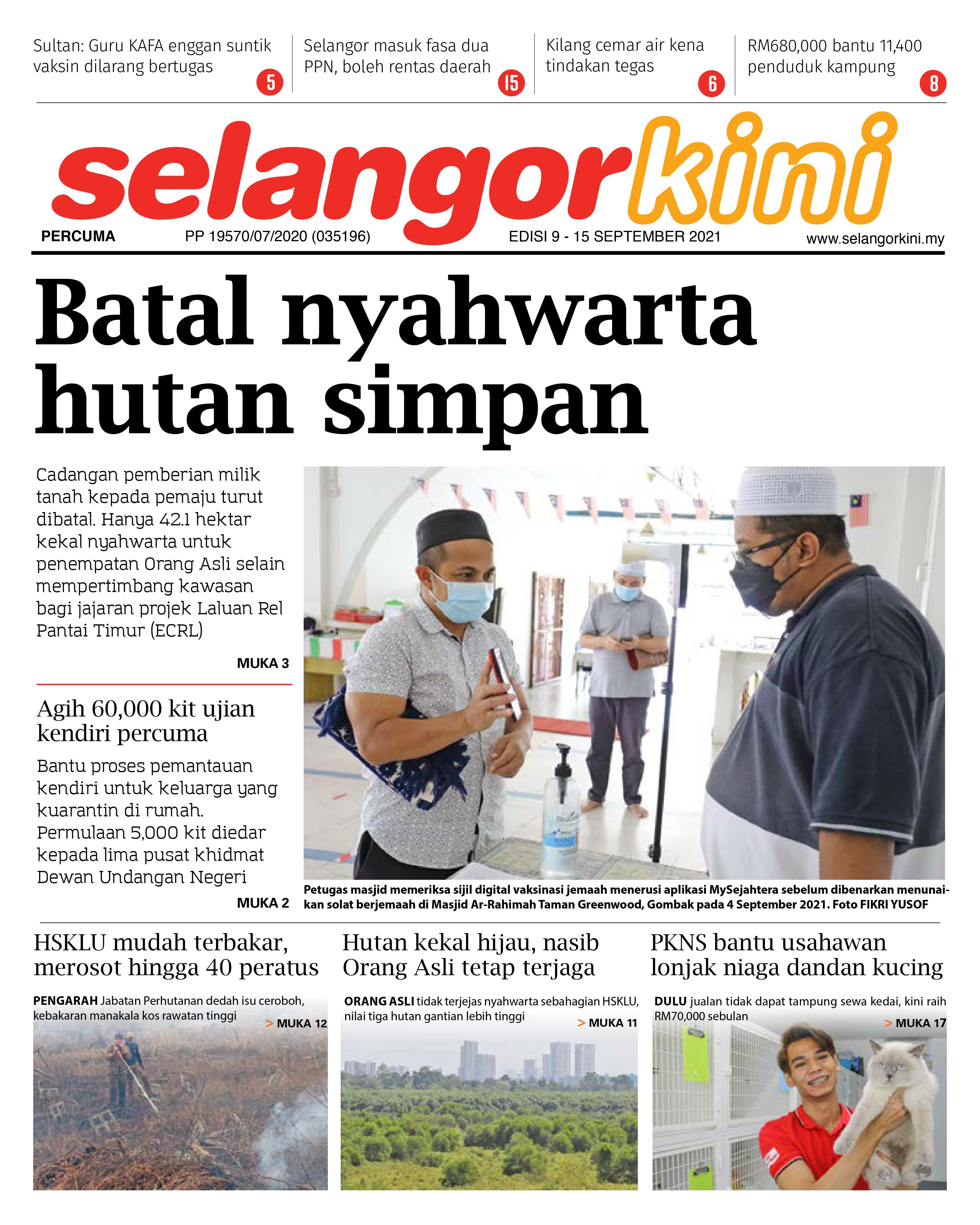 SelangorKini 9 - 15 September 2021