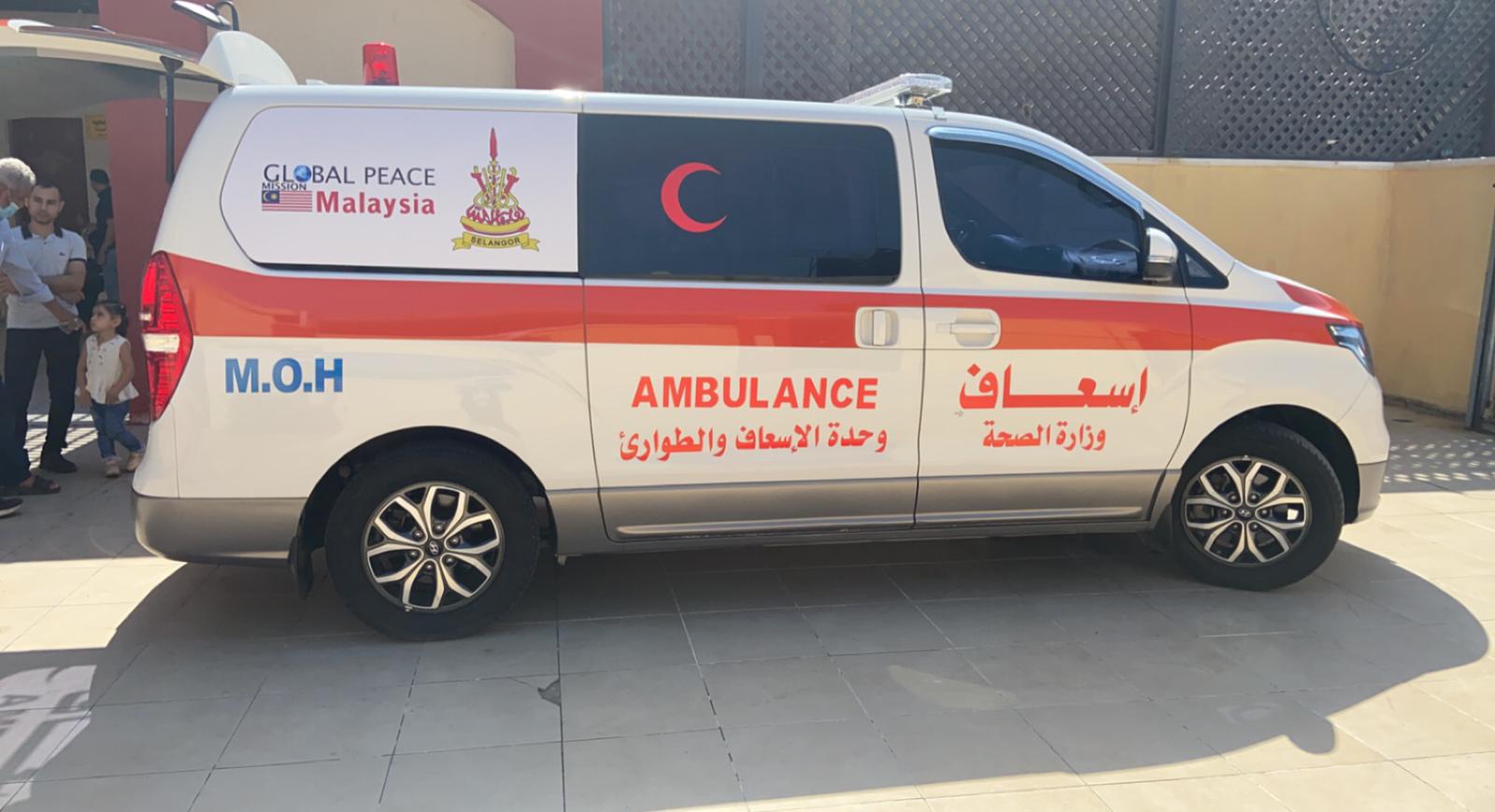 Ambulans Palestin sumbangan Selangor diserah di Gaza esok