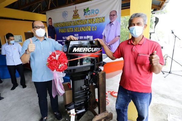 雪政府今年迄近拨近1百万 助渔民应对疫情挑战