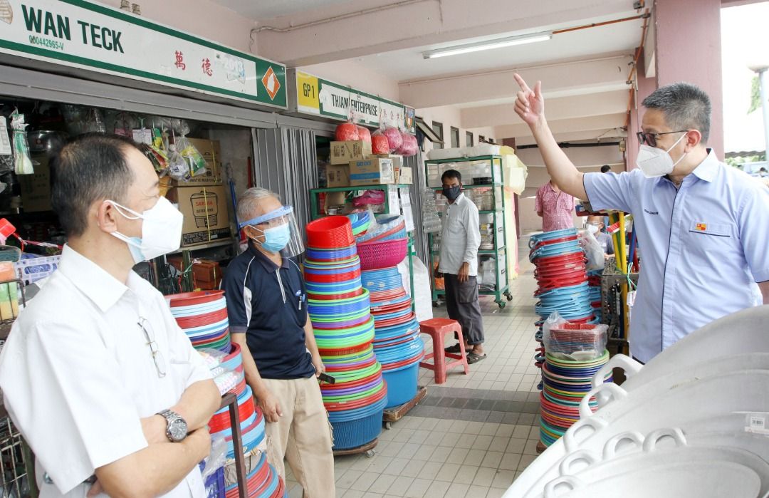 邓章钦：雪州批800万  重建中路大巴刹C及D座