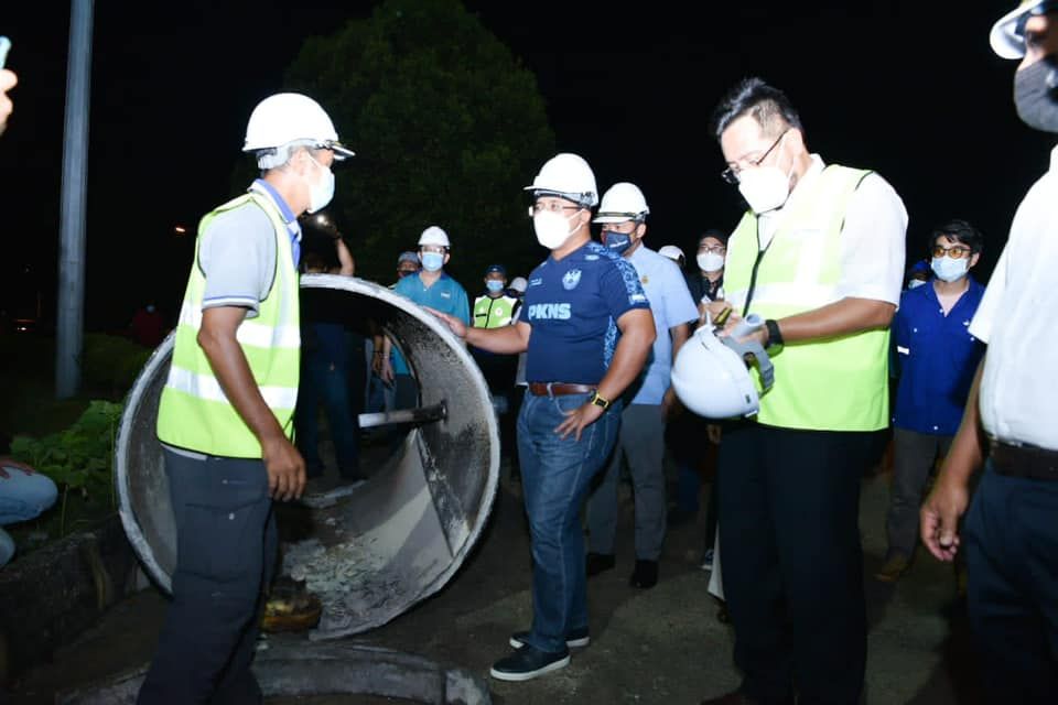 雪河第一期滤水站新装设施  大臣：可再用上27年