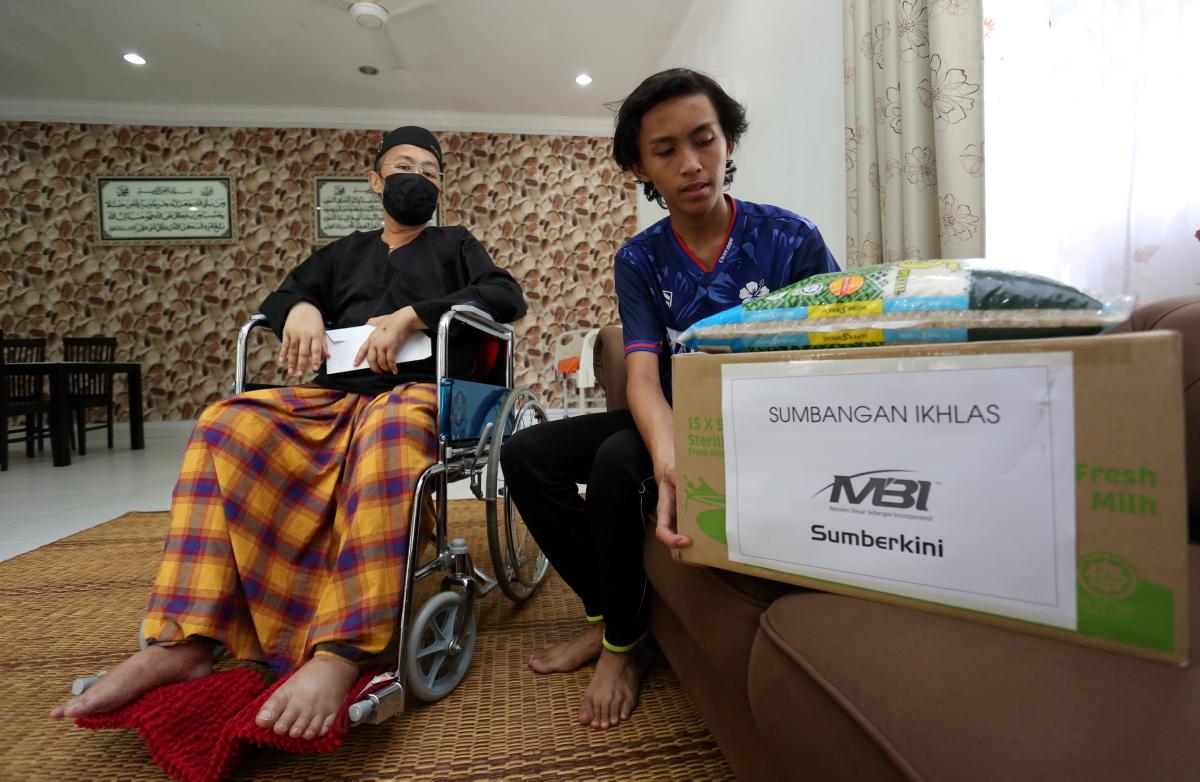 Gmie Screen terharu terima bantuan, bergantung hidup duit simpanan