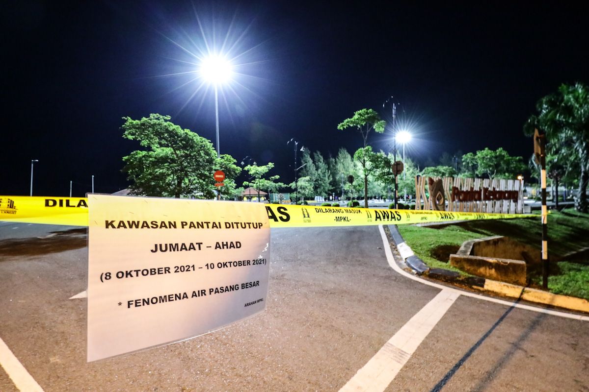 Paras air laut di Kapar cecah 5.5 meter, tiada penduduk dipindahkan