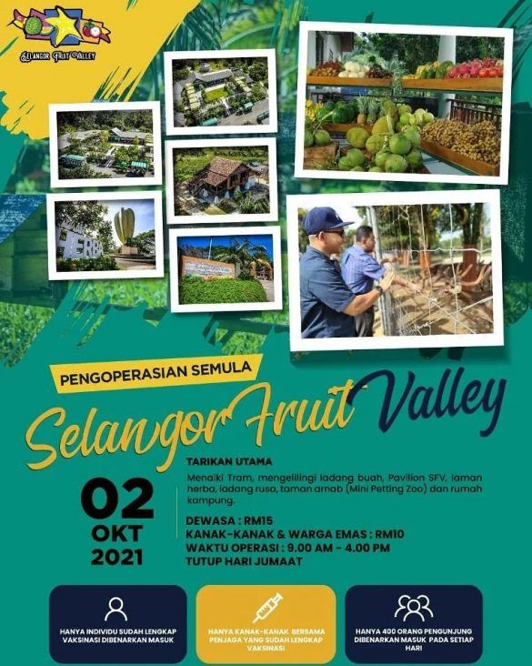 雪州水果谷今日重开 加强SOP.增加更多精彩活动