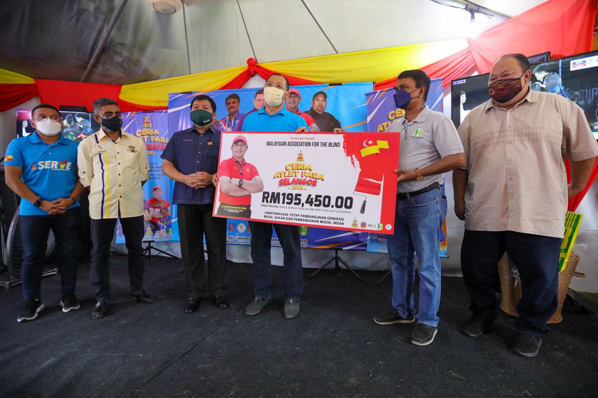 Selangor belanja hampir RM200,000 bantu 50 atlet para, bekas atlet