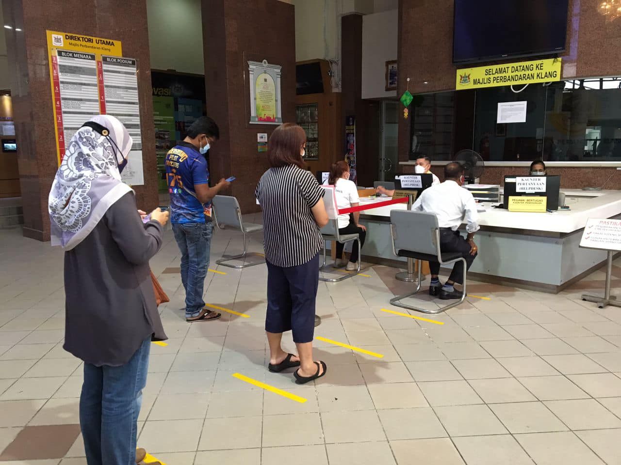 巴生市会客户柜台 全面运作