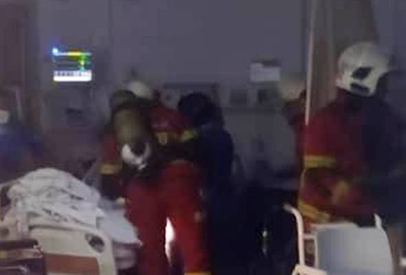 Wad hospital terbakar, 30 pesakit dipindah