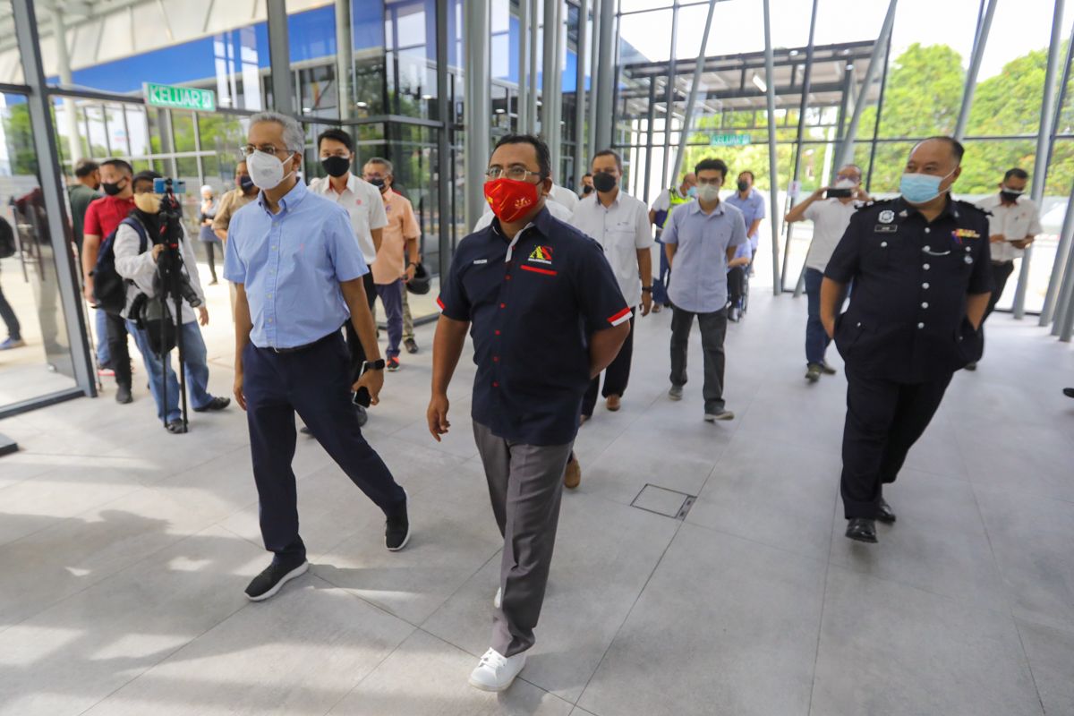 鹅唛美拉华蒂花园新警局 已完成85%.料年杪完工