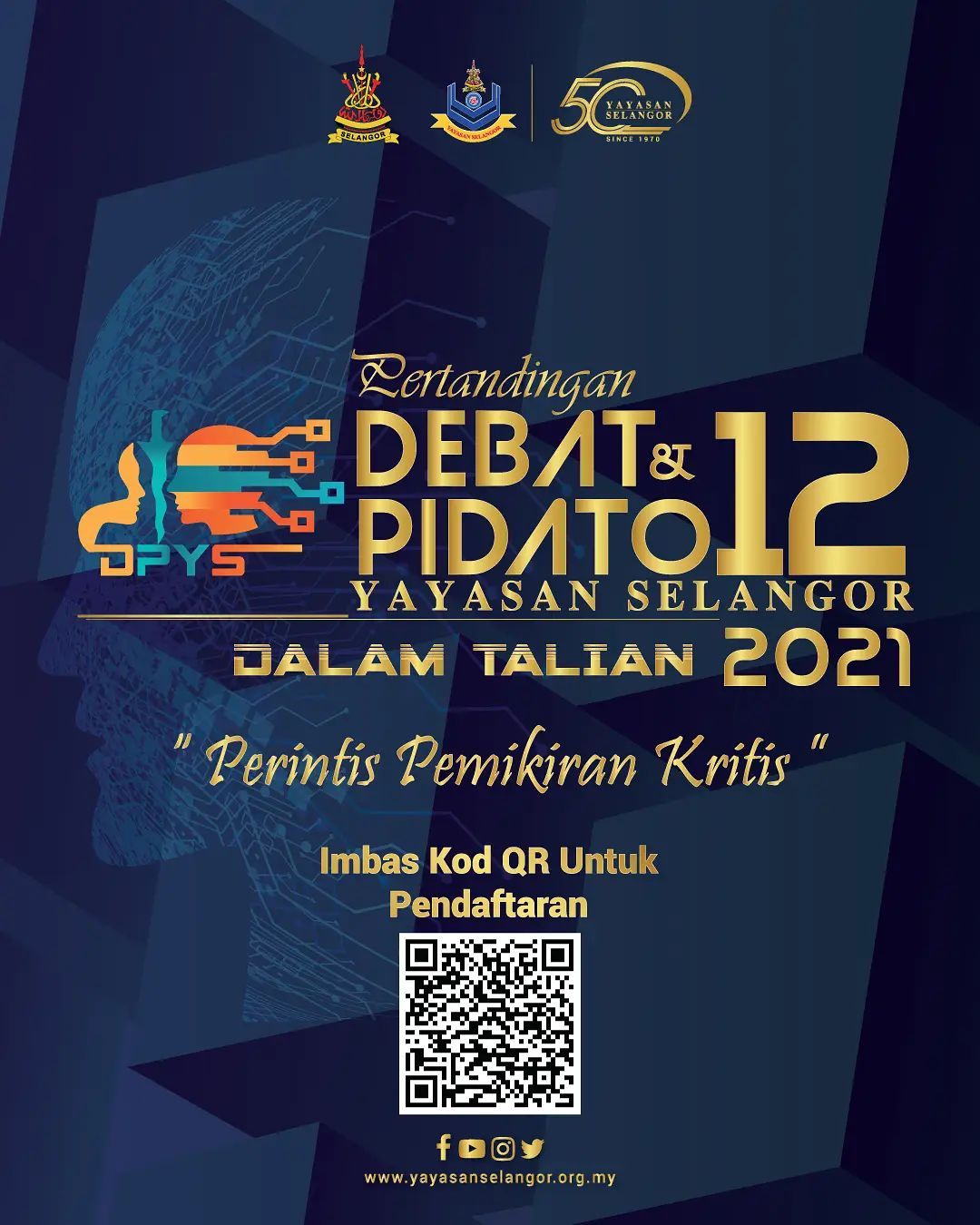 Pertandingan Debat dan Pidato Yayasan Selangor tawar hadiah RM11,000