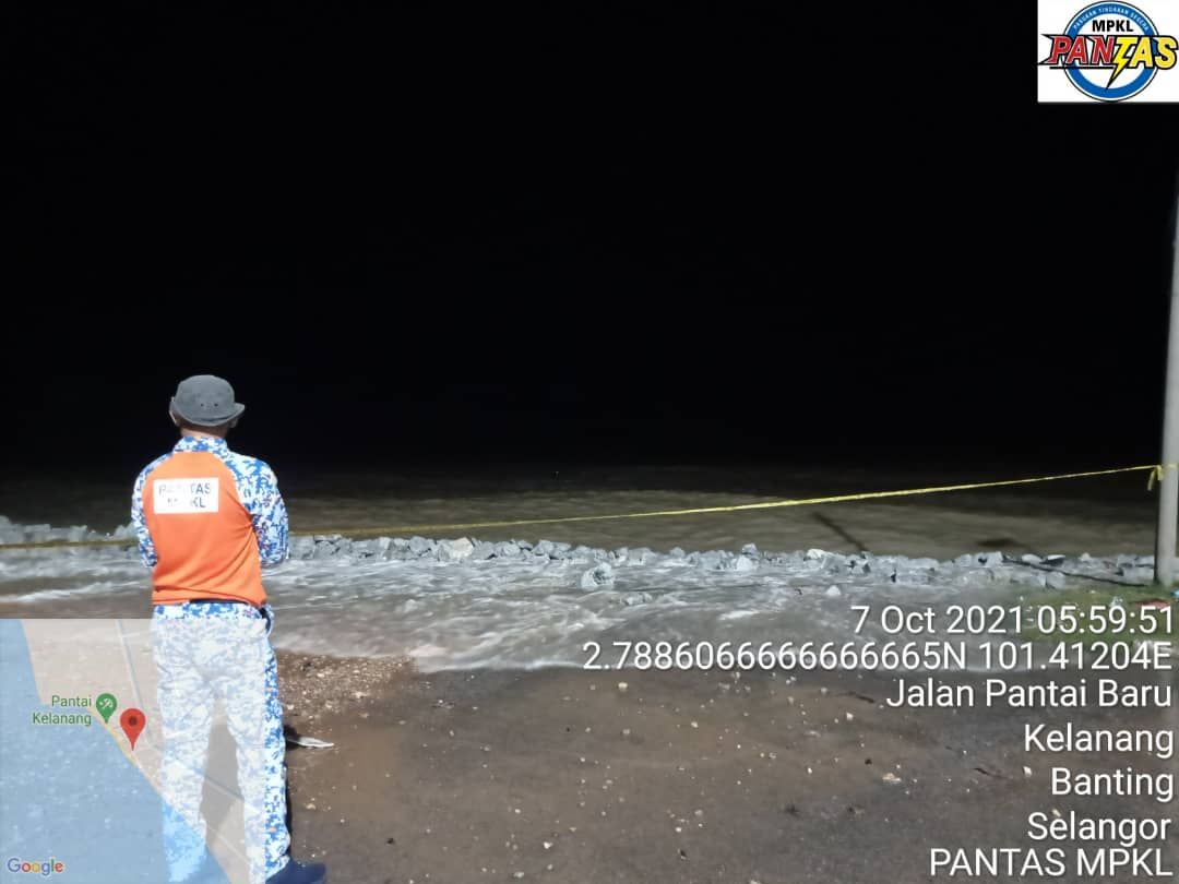 雪滨海区明起迎大涨潮  民众8日至10日受促远离海边