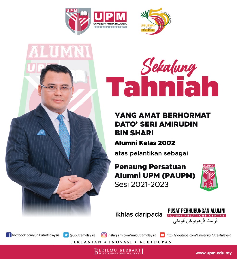 MB dilantik penaung Persatuan Alumni UPM