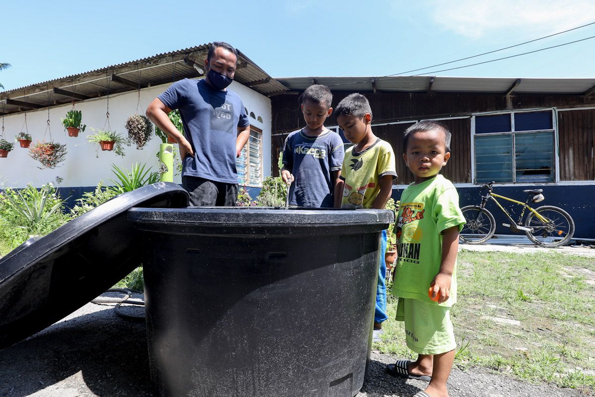 Simpan bekalan air secukupnya, LUAS kongsi tips persediaan
