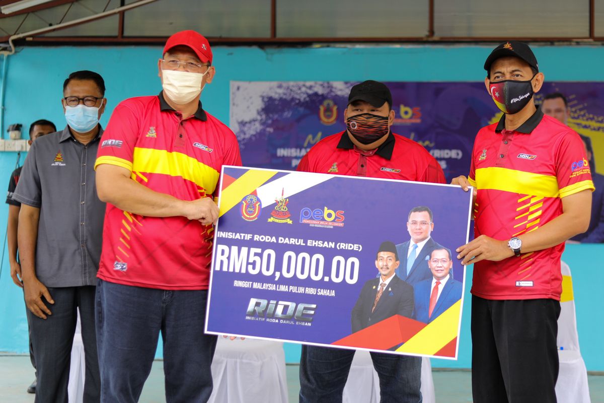 சுங்கை காண்டீஸ் தொகுதியில் 100 உணவு விநியோகிப்பாளர்கள் “ரைட்“ திட்டத்தில் பங்கேற்பு