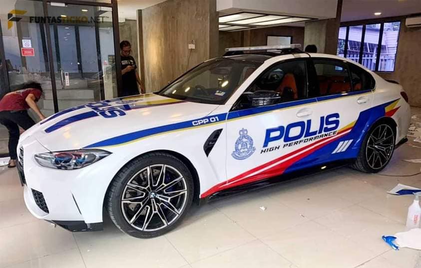 Polis guna kenderaan mewah hanya untuk pandu uji