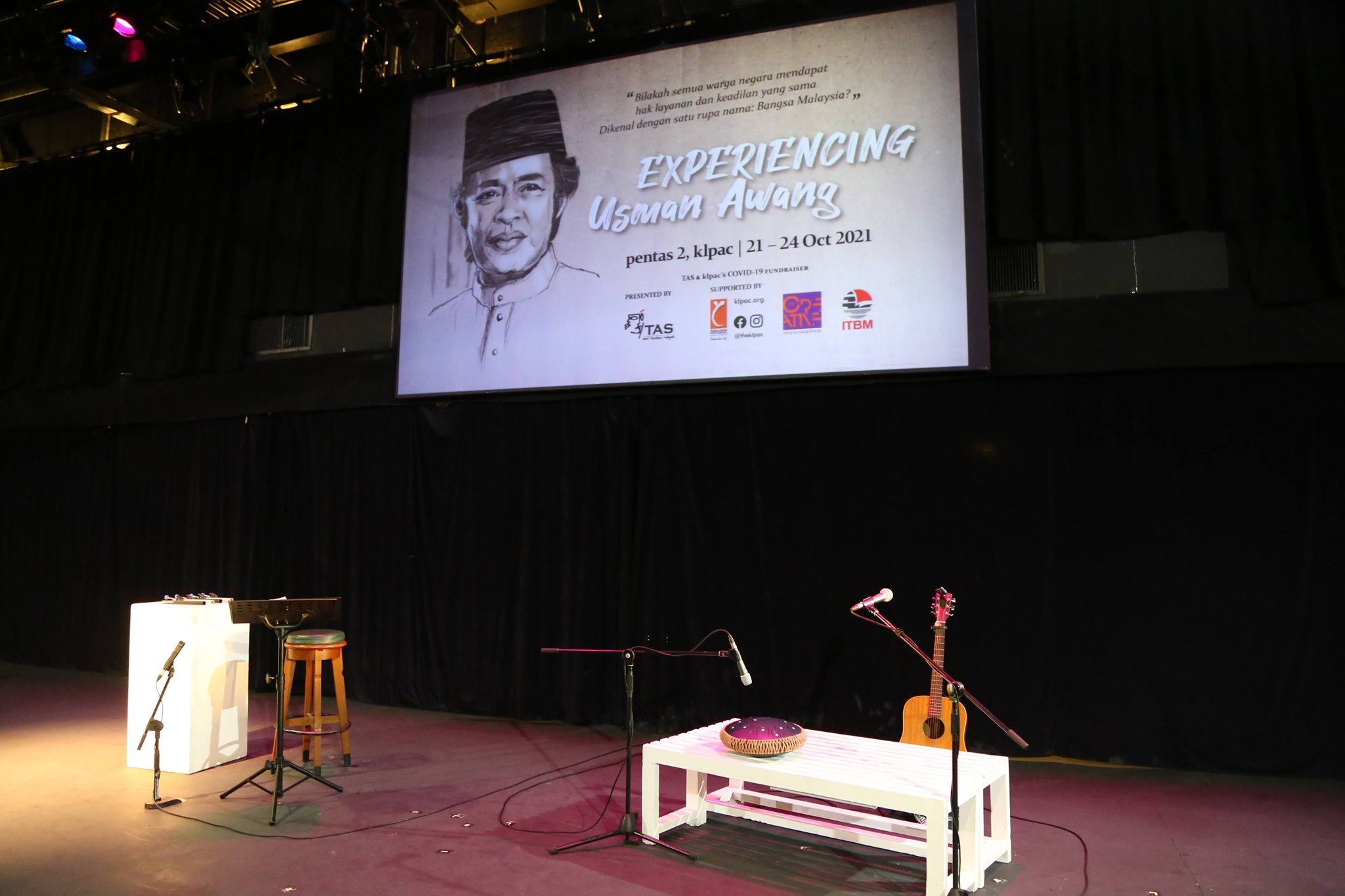 Pementasan KLPAC untuk memperingati penyair rakyat, Usman Awang