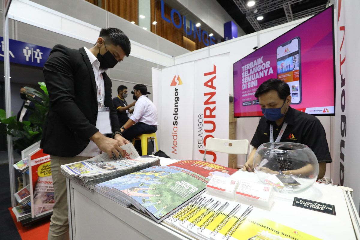 雪兰莪媒体首次参展SIBS峰会 吸引众人驻足交流