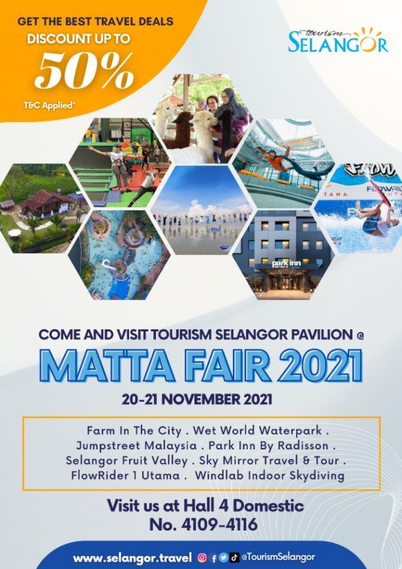 雪州旅游局今明参展MATTA Fair 多项配套扣达50%