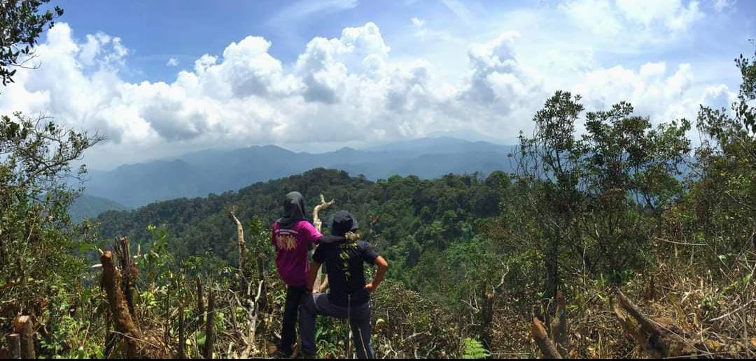 Cabaran menuju puncak, lokasi popular gamit pendaki