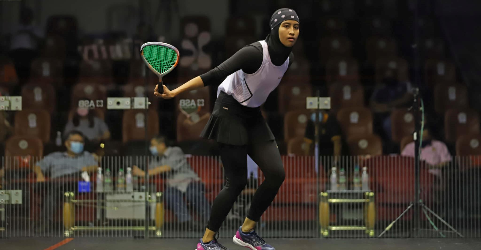 Atlet skuasy wanita, Aifa dipilih pembawa Jalur Gemilang di Birmingham