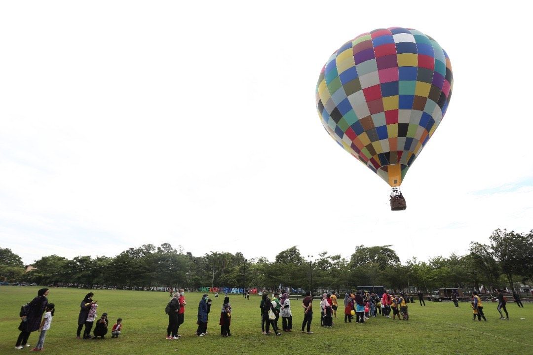 Belon udara meriahkan Hari Tanpa Kenderaan Shah Alam
