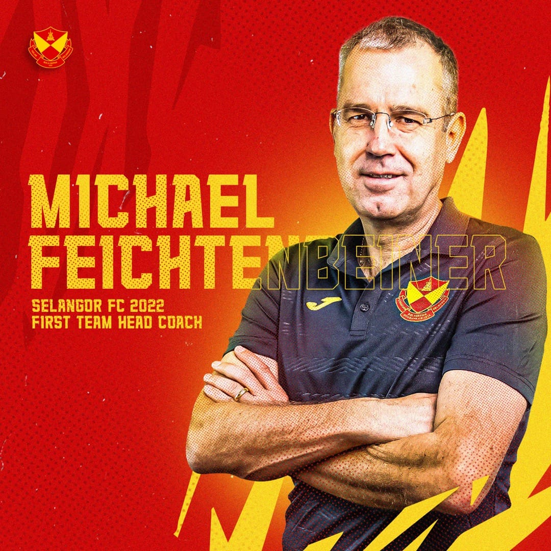Michael Feichtenbeiner ketua jurulatih baharu Selangor FC