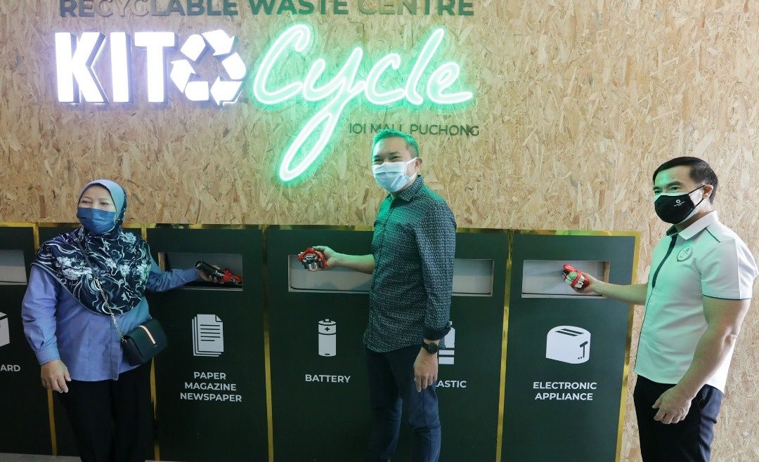 IOI商场设资源回收站 现金回馈鼓励市民环保