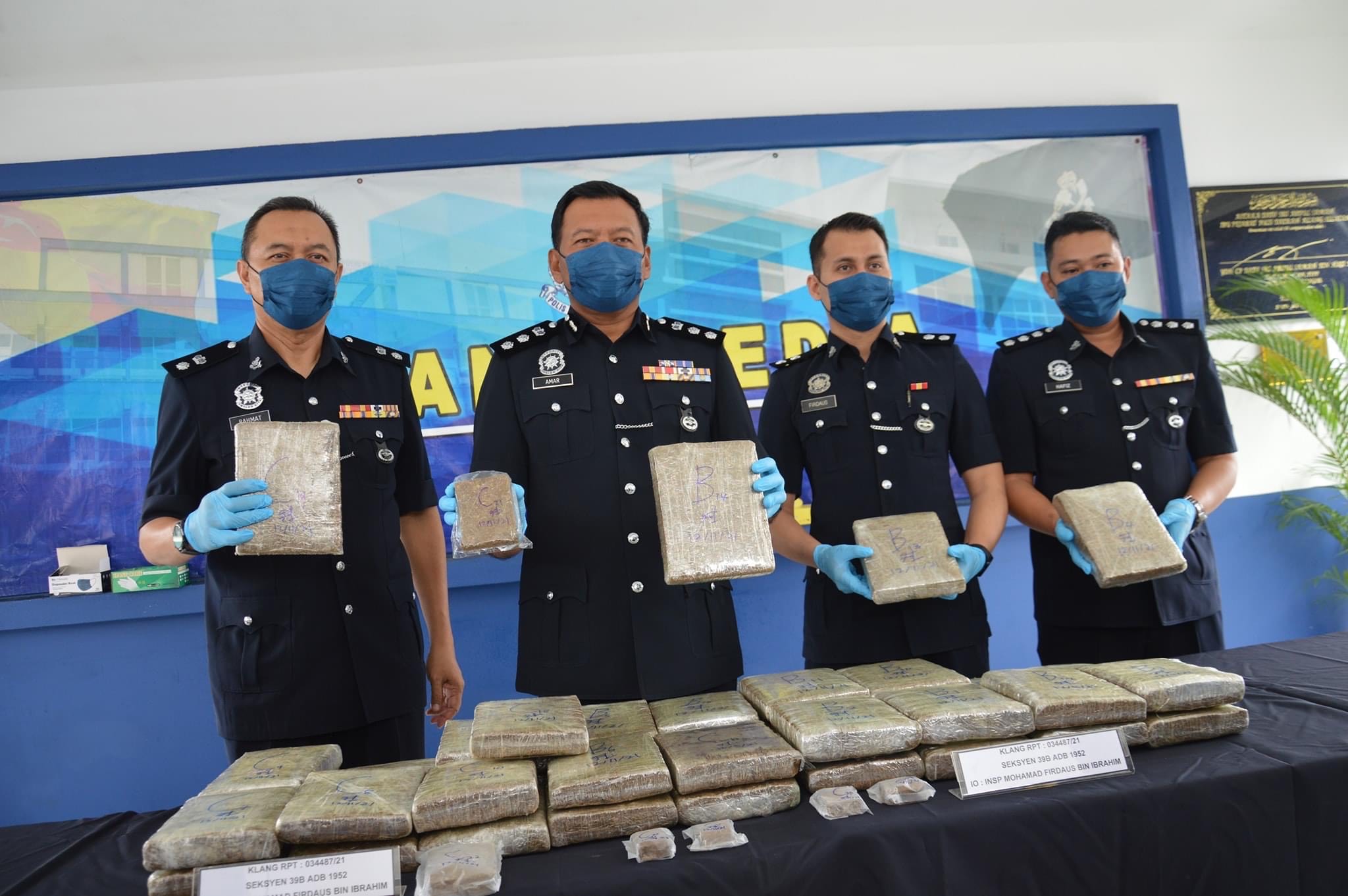 Polis tumpaskan sindiket dadah rumah setinggan, tahan lapan individu