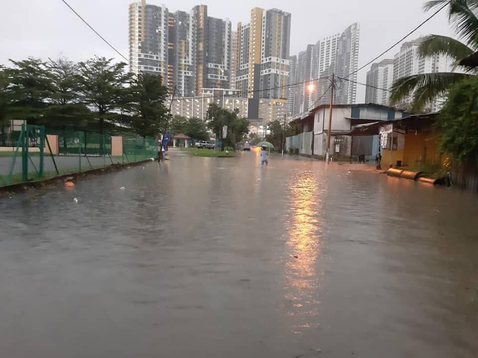 无拉港新村闪电水灾：水利灌溉局调整警报器 提早预警村民做好防洪