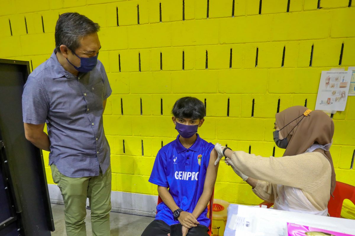 11,412 remaja di Kinrara terima suntikan dos pertama