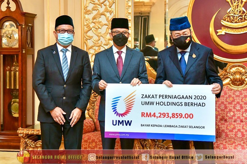 Sultan Selangor berkenan terima zakat niaga RM20.05 juta